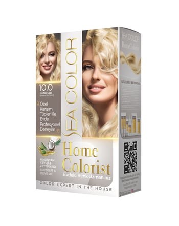 Sea Color Home Colorist Set Boya 10.0 İşıltılı Sarı