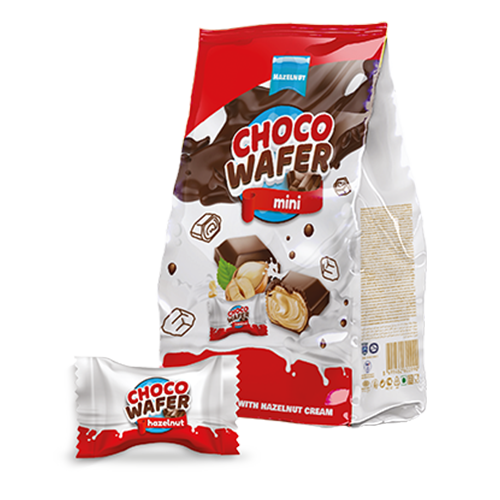 Choco Wafer Mini Fındıklı 800gr