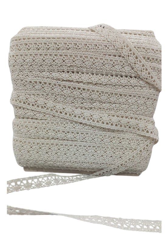 Kopanaki Dantel En 6 Cm Krem 10 Metre