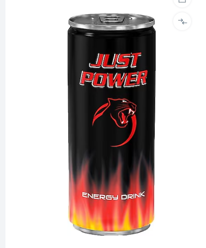 Just Power Enerji İçeceği, 500 Ml (24'lü Paket, 24 Adet X 500 Ml)