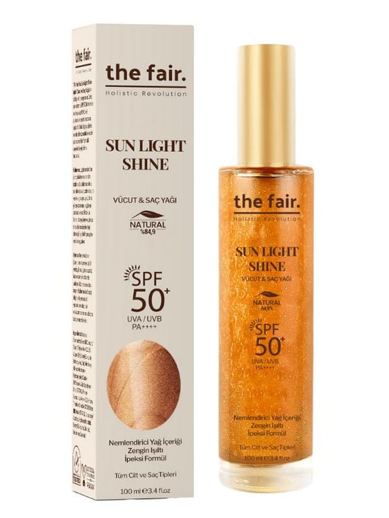 The Fair. Sun Light Shine Spf 50+/pa++++ Parıltılı Güneş Koruyucu