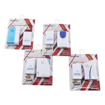 İnura Global Winnboss Door Chime Wn-1148 Fj-011-12-13-14 Gp-1766 ( Wireles Kablosuz ) Kapı Zili ( Pilli ) ( 100mt Çekim Alanı ) ( Pil=12v 23a )