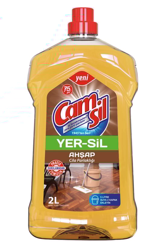 Camsil Yer-sil Ahşap 2 L