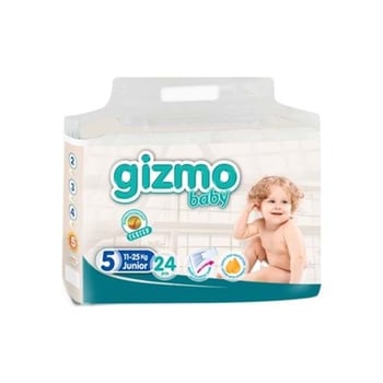 Gizmo Çocuk Bezi (11 Kg - 25 Kg) 24 Adet 8681020800980