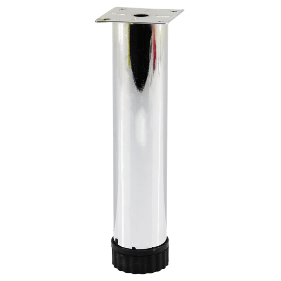 ( 90-12139-e-01 ) ( 20cmx42mm ) ( Metal ) Tablalı ( Plastik Ayarlanabilir Pingolu ) Koltuk Baza Ayak