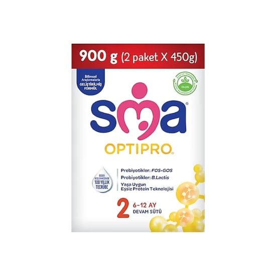 Sma Optipro 2 Probiyotik 6 - 12 Ay Devam Sütü 900 Gr