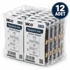 İ17-021 ( 3pcs Tekli = Gold & Top Uclu ) Yapışkanlı Pls. Askı ( Mika Kristal Şeffaf Renkli Taban ) ( 2kg.taşıma )