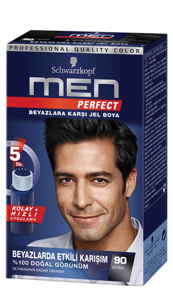 Schwarzkopf Men Perfect Siyah 90 Erkek Saç Boyası