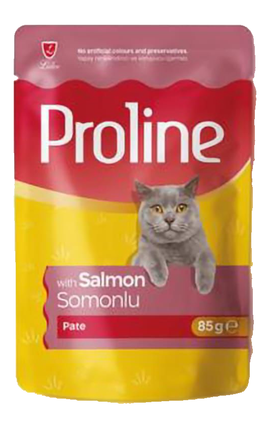 Proline Pouch Kedi Maması Somonlu 85 Gr