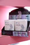 Proco Beauty Pro Dokunmatik Led Işıklı Katlanabilen Makyaj Aynası - Display Kutu - Uzun Ömürlü Kullanım ( Beyaz, Pembe)