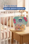 Wee Baby Duo Simetrik Uçlu Emzik 0-6 Ay No:1 (pembe -sarı)