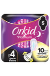 Orkid Platinum Gece Ekstra (boy 4) 5 Adet Hijyenik Ped