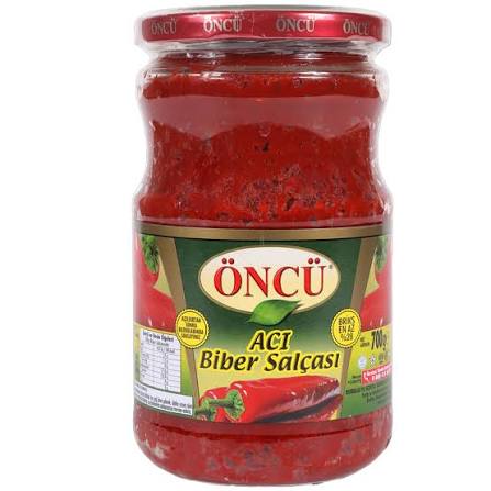 Öncü Biber Salça.700gr Acı