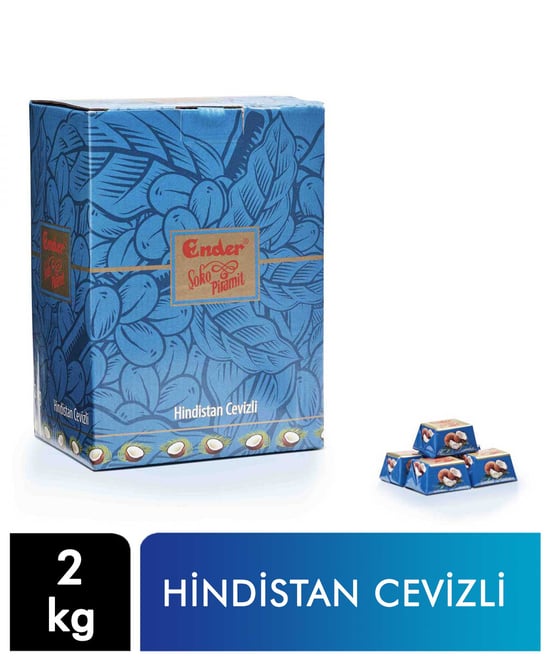 Ender Şoko Primatik Çikolata 2 Kg Hindistan Cevizli