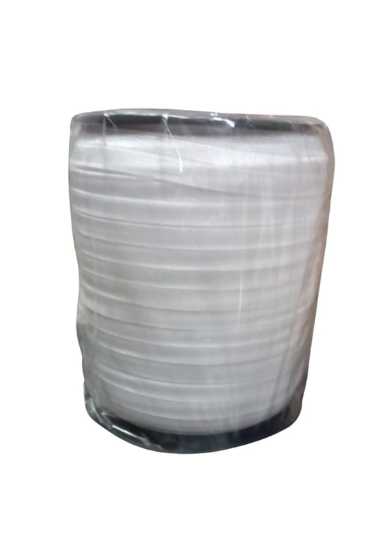 Çamaşır Lastiği Düz 1 Cm 1 Metre Beyaz