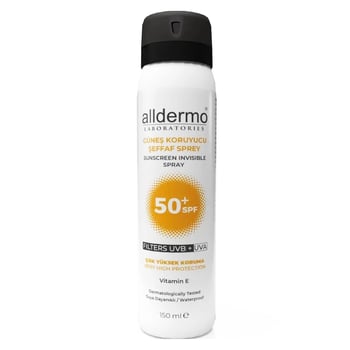 Alldermo Invisible Aerosol Sprey Spf50 150 Ml