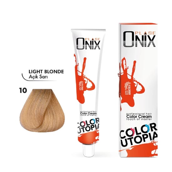 Morfose Onix Saç Boyası 10 Açık Sarı 60 Ml