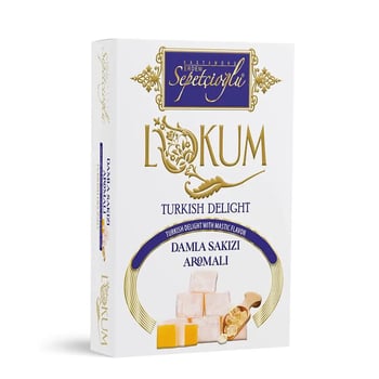 Kastamonu Meşhur Sepetçioğlu Damla Sakızı Aromalı Lokum 270g