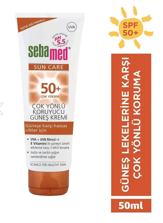 Sebamed Çok Yönlü Koruyucu Güneş Kremi 50 Ml Spf 50+ Çok Yüksek