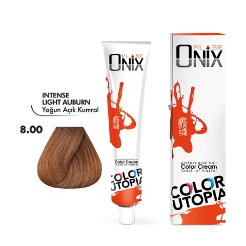 Morfose Onix Saç Boyası 8.00 Yoğun Açık Kumral 60 Ml