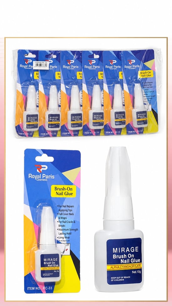 Fırçalı Takma Tırnak Yapıştırıcısı 10 Gr Brush-on Nail Glue