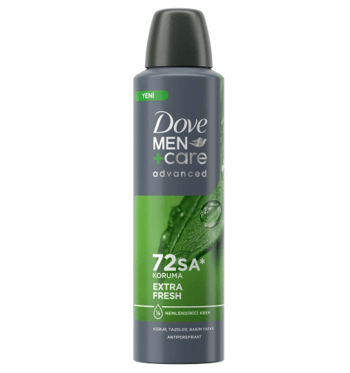Dove Deo Men 150 Ml Advanced Extra Fresh