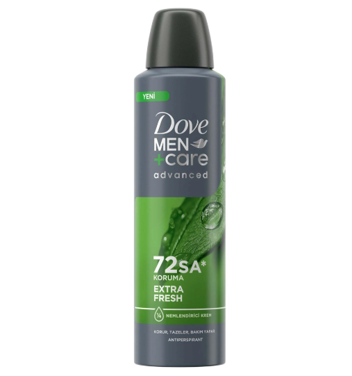 Dove Deo Men 150 Ml Advanced Extra Fresh