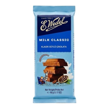 Wedel Klasik Sütlü Çikolata 90 Gr