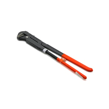 Kinetex Ktx-023 ( 1.5" Parmak ) Maşalı Çelik Boru Anahtarı ( Kaymaz Kılıflı Sap )