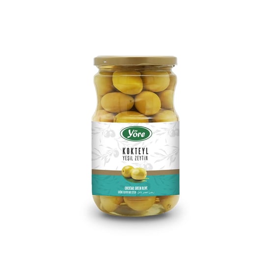 Yöre Domat Kokteyl Şampiyon Yeşil Zeytin 400 gr (100-120)
