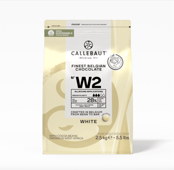 Callebaut Drop Beyaz 2.5 Kg