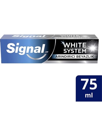 Signal Diş Macunu 75 Ml Whıte Sistem Purıfıed