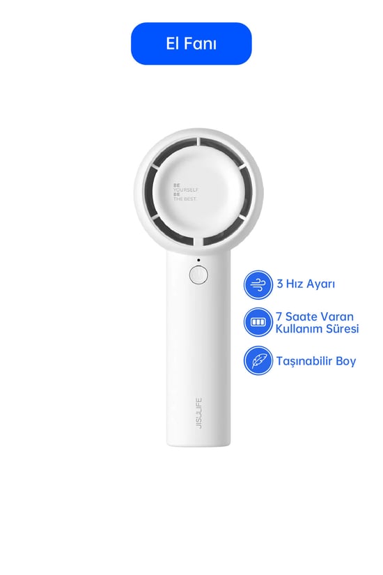 Jisulife Handheld Fan Life5 Mini El Fanı 2000mah