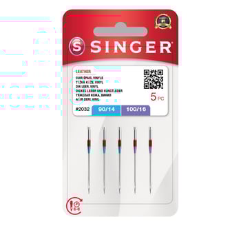 Deri İğnesi Karışık (5'li Blister)(3x14, 2x16 No.)