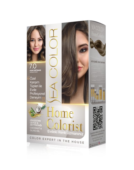Sea Color Home Colorist Set Boya 7.0 Kum Fırtınası