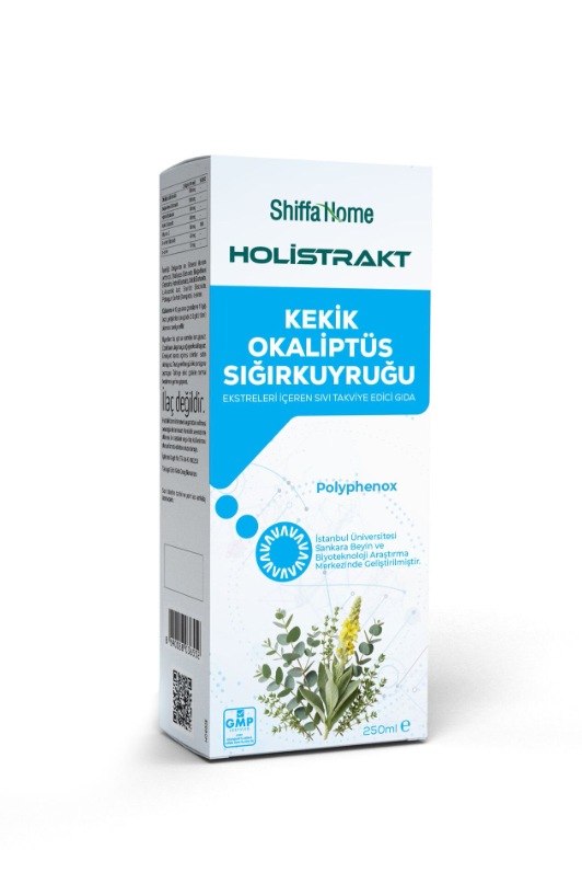 HOLİSTRAKT - Okaliptus, Sığırkuyruğu ve Kekik İçeren Sıvı Ekstrat 250 ML