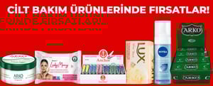 Hafta Sonu Fırsatları! Cilt Bakım Ürünleri! kampanya resmi