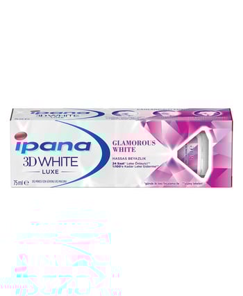 ipana, ipana beyazlatıcı diş macunu, beyazlatıcı diş macunu, diş macunu, ipana diş macunu, ipana 3d luxe glamorous shine