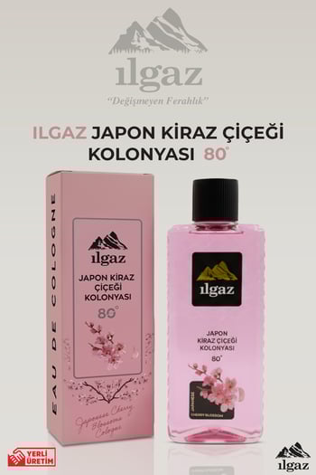 Ilgaz Japon Kirazı Kolonyası 80 Derece 400 Ml | Elegance Series