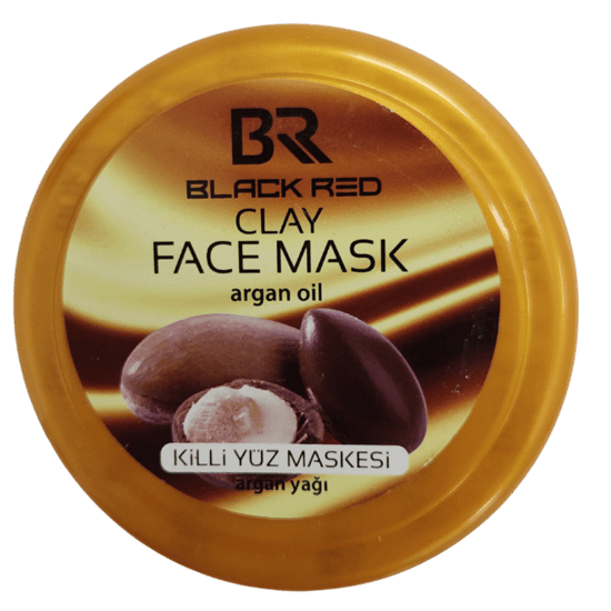 Black Red Argan Yağlı Killi Yüz Maskesi 400gr