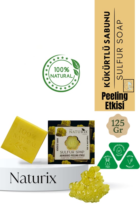 Naturix Kükürt Sabunu 125 Gr