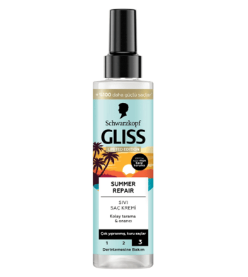 Gliss Sıvı Saç Kremi Summer Repair 200 Ml