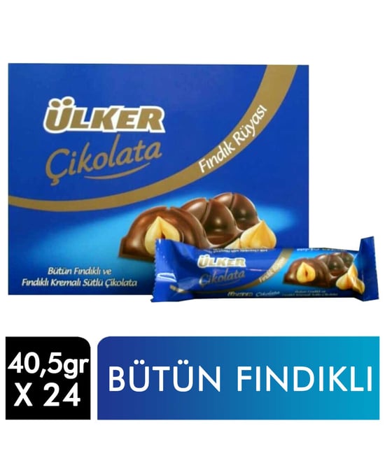 Ülker Çikolata Fındık Rüyası 40,5 Gr X 24'lü Koli