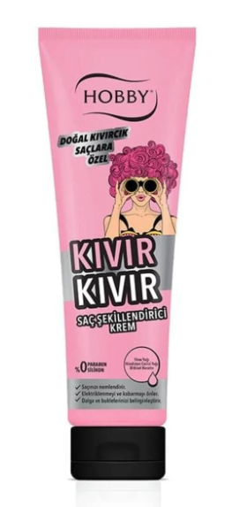 Hobby Kıvır Kıvır Saç Şekillendirici Krem 150 M