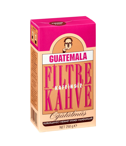 Kurukahveci Mehmet Efendi Kafeinsiz Guatemala Filtre Kahve 250gr