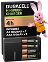 Duracell Cef 14 Pil Şarj Aleti + 1300 Mah 2'li Aa + 750 Mah 2'li Aaa Şarj Edilebilir Pil