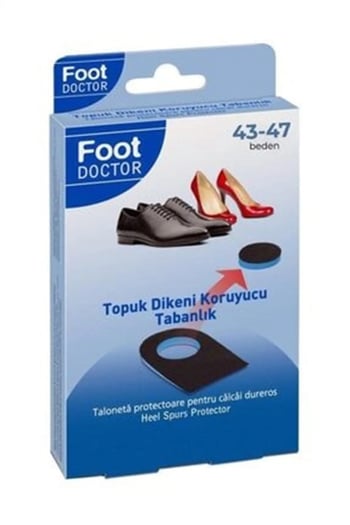 Foot Doctor 43-47 Beden Topuk Dikeni Koruyucu Tabanlık