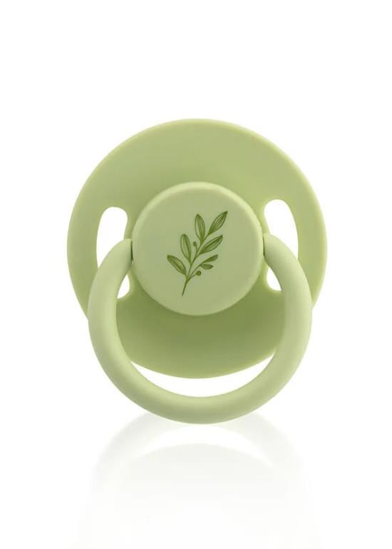 Wee Baby Pure Yuvarlak Uçlu Kauçuk Emzik No:1 0-6 Ay Yeşil