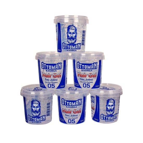 Ottoman Kasırga ( 150ml ) ( Şeffaf ) ( Extra Sert ) Saç Jölesi