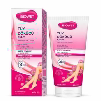 Biowet Tüy Dökücü Krem Hassas Ciltler 40ml
